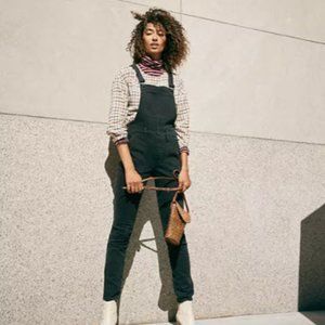 [MADEWELL] Skinny Overalls in Lunar Wash